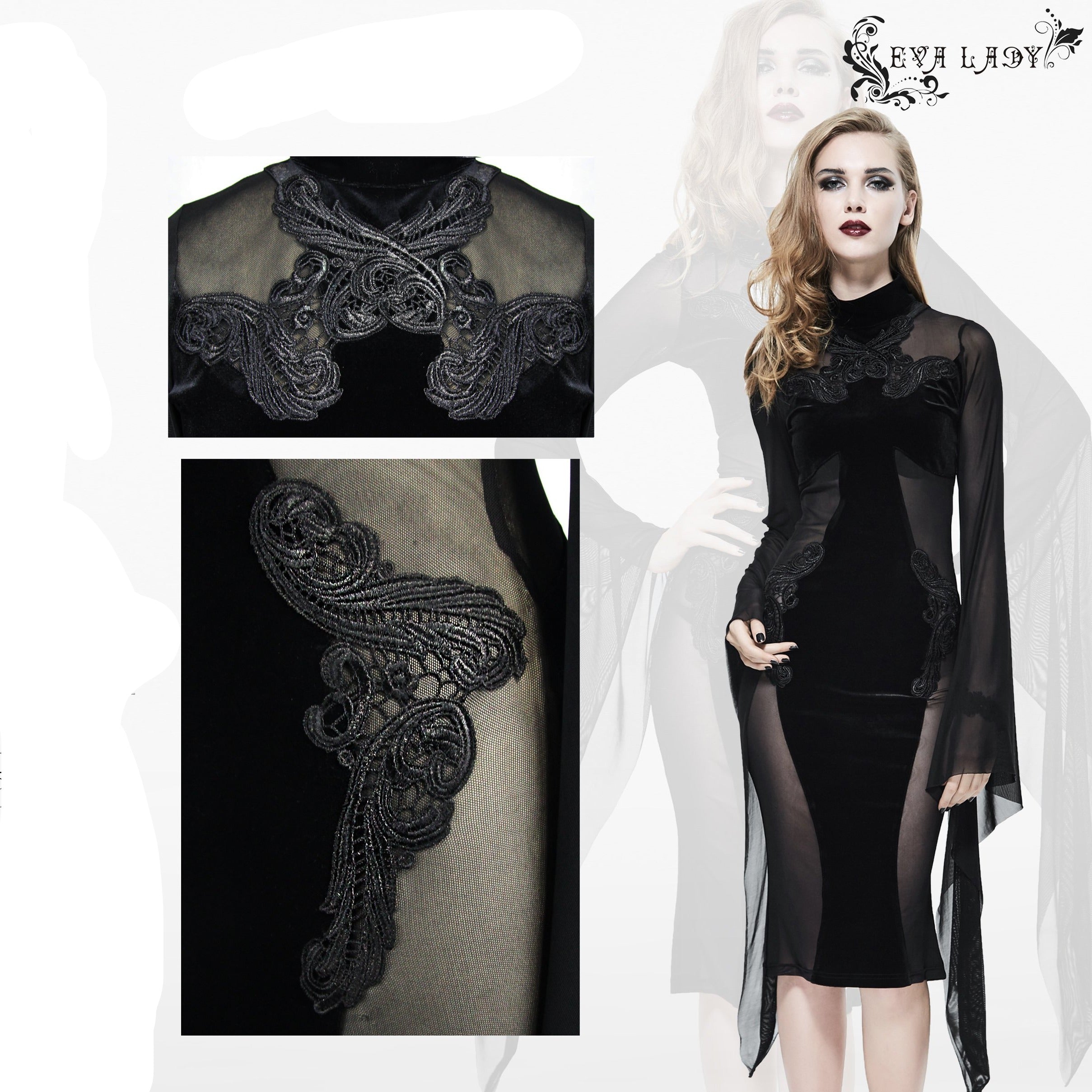 long gothic dress